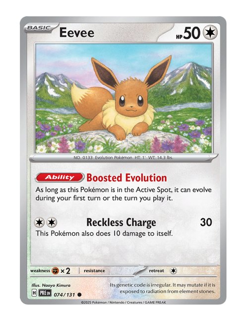 Eevee #74/181 - Prismatic Evolutions