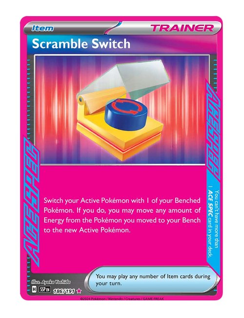 Scramble Switch #186/191 - Surging Sparks