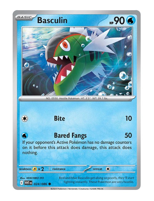 Basculin #024/130 - White Flare