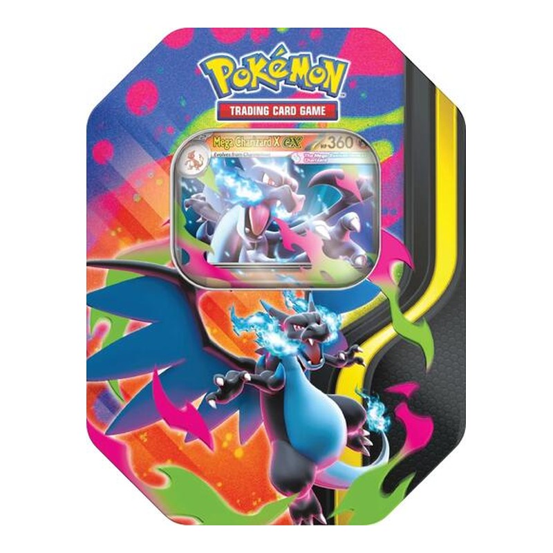 Mega Charizard X Tin Pokemon Promo