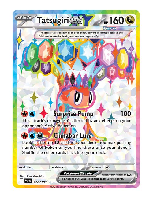 Tatsugiri ex #226/191 - Surging Sparks