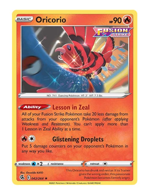 Oricorio #042/264 - Fusion Strike
