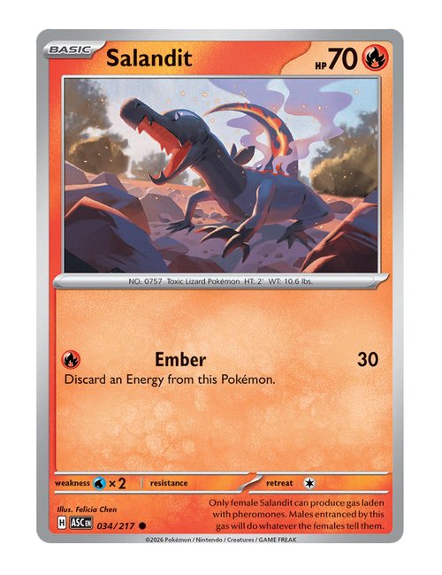 Salandit #034/217 - Ascended Heroes