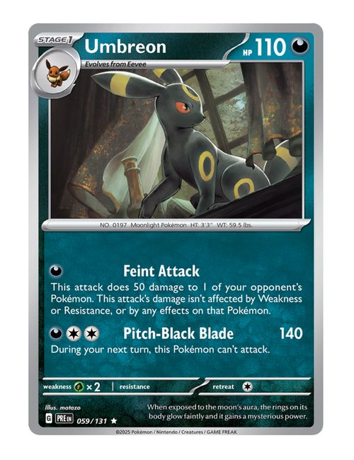 Umbreon #059/181 Holo - Prismatic Evolutions