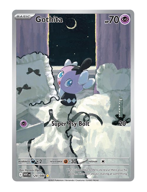 Gothita #124/130 - White Flare