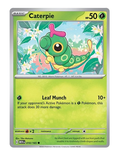 Caterpie #010/165 - 151