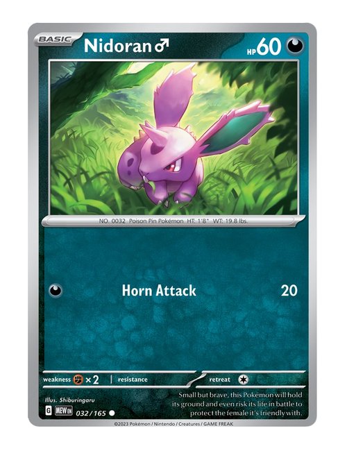 Nidoran #032/165 - 151