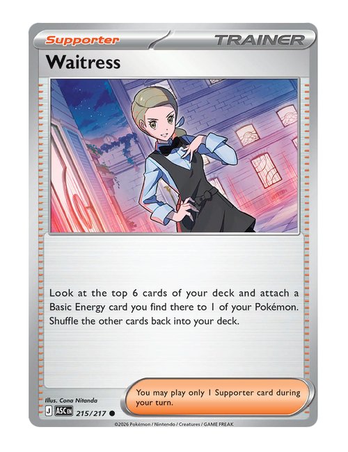 Waitress #215/217 Reverse Holo - Ascended Heroes