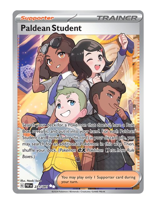 Paldean Student #231/091 - Paldean Fates