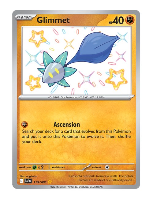 Glimmet #179/091 - Paldean Fates
