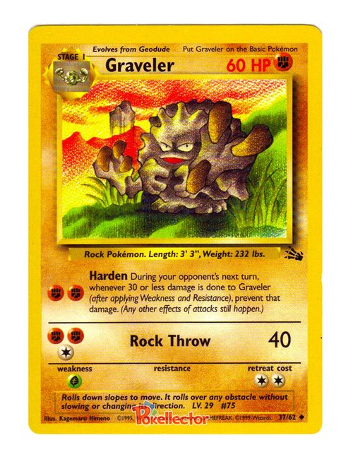 Graveler #37/062 - Fossil