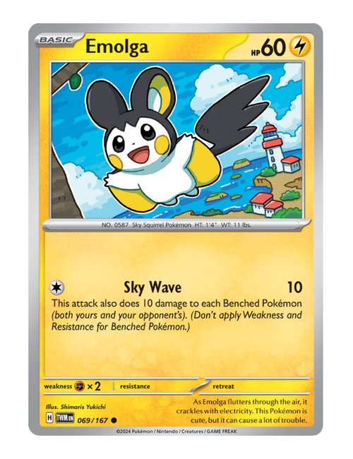 Emolga #069/167 - Twilight Masquerade