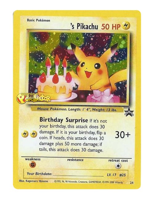 _____'s Pikachu #24/025 - Celebrations