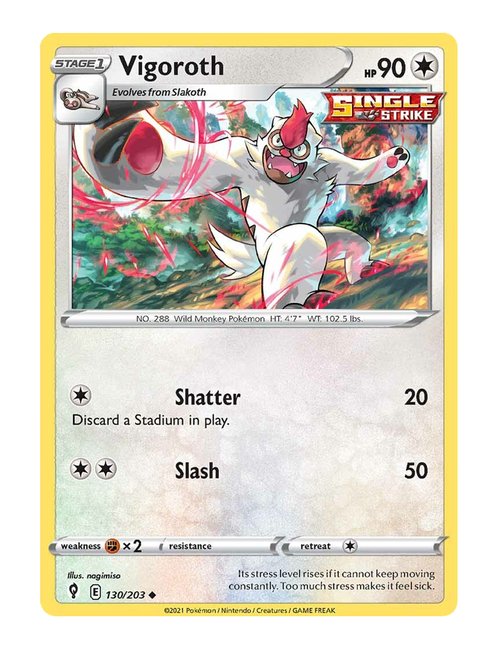 Vigoroth #130/203 - Evolving Skies
