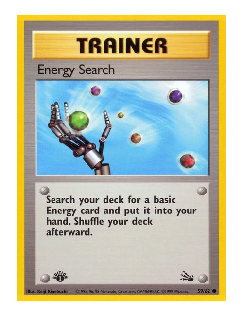 Energy Search [1st Edition] #59/062 - Fossil