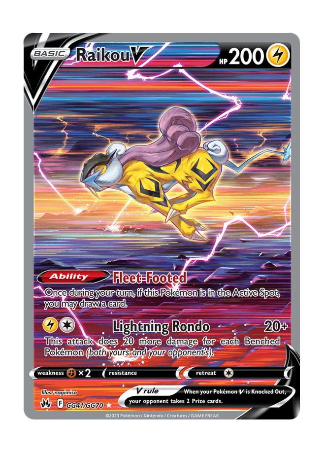 Raikou V #GG41 - Crown Zenith
