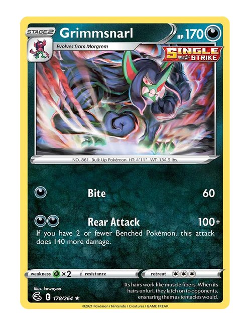 Grimmsnarl #178/264 - Fusion Strike