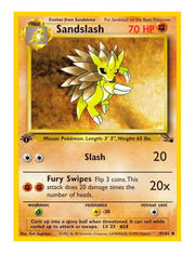 Sandslash [1st Edition] #41/062 - Fossil