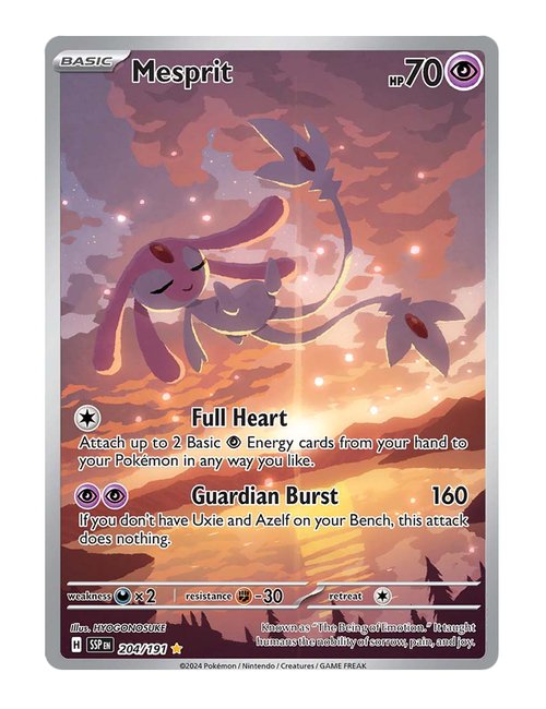Mesprit #204/191 - Surging Sparks