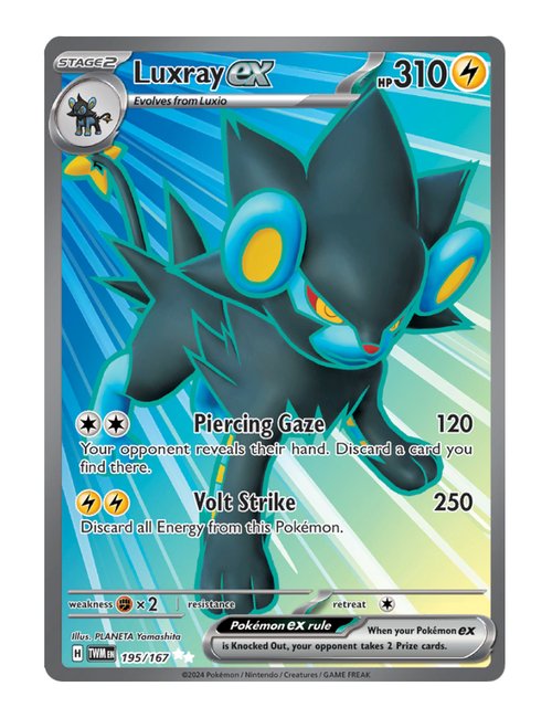 Luxray ex #195/167 - Twilight Masquerade