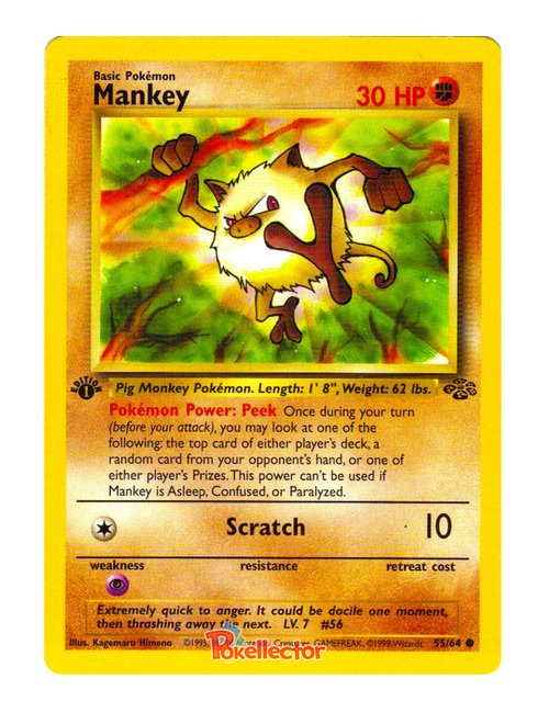 Mankey #55/064 - Jungle