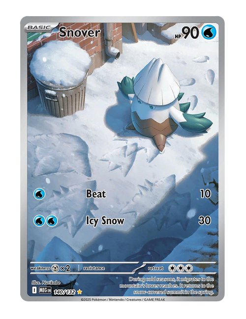 Snover #140/132 - Mega Evolution