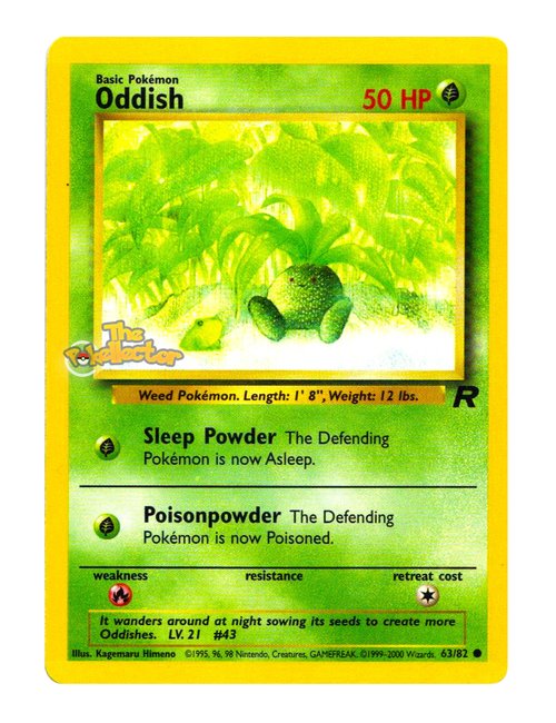 Oddish #63/082 - Team Rocket