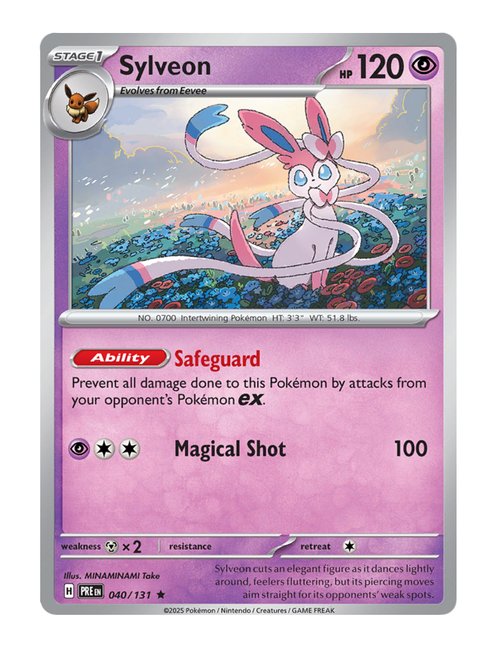 Sylveon #040/181 Reverse Holo - Prismatic Evolutions