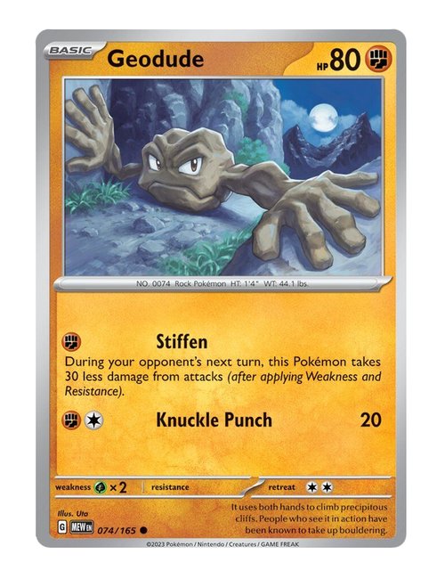 Geodude #074/165 - 151