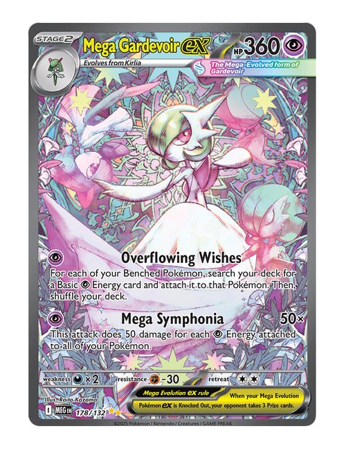 Mega Gardevoir ex #178/175 - Mega Evolution