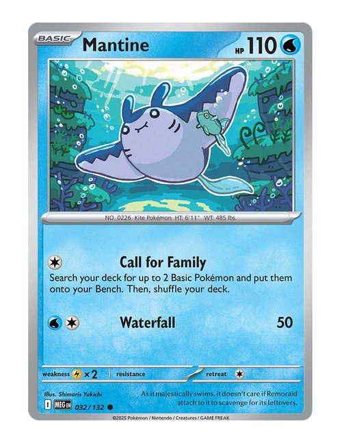Mantine #032/175 - Mega Evolution