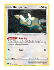 Dunsparce #137/189 - Darkness Ablaze