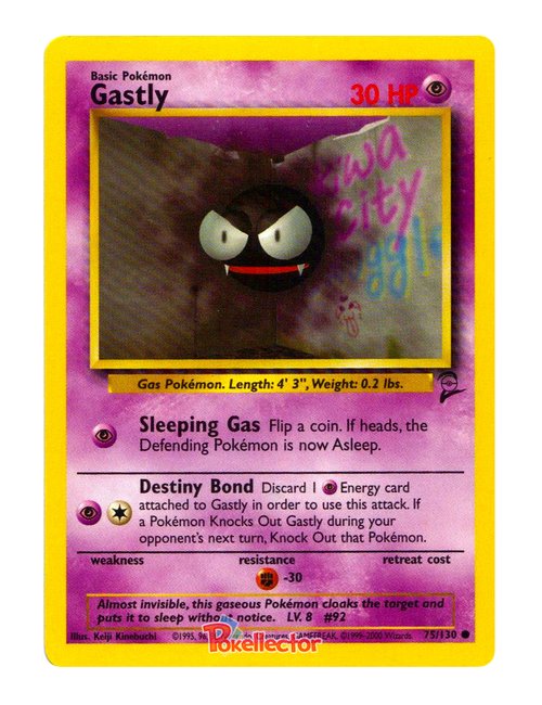 Gastly #075/130 - Base Set 2