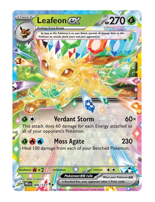 Leafeon ex #6/181 - Prismatic Evolutions