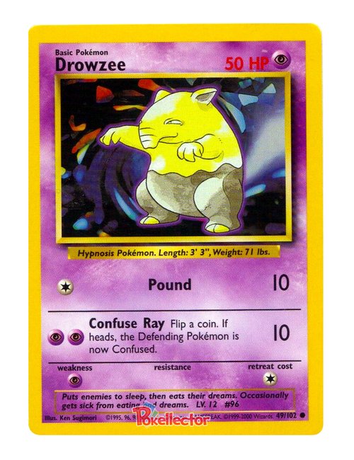 Drowzee #49/102 - Base Set
