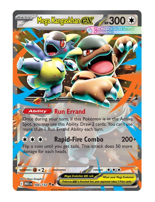 Mega Kangaskhan ex #104/095 - Mega Evolution