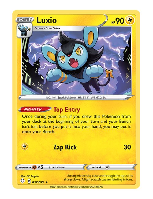 Luxio #032/073 Reverse Holo - Shining Fates