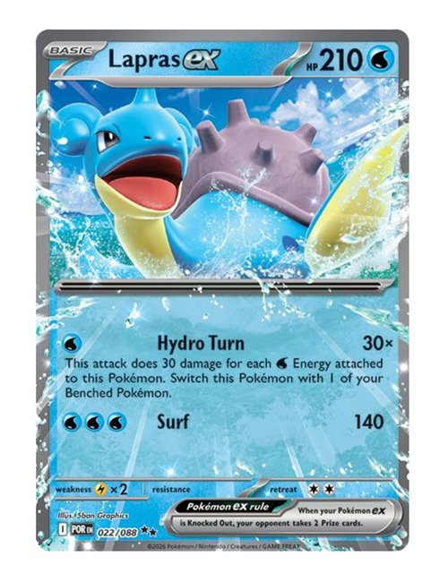 Lapras ex #022/088 - Perfect Order