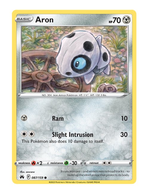 Aron #87/160 - Crown Zenith