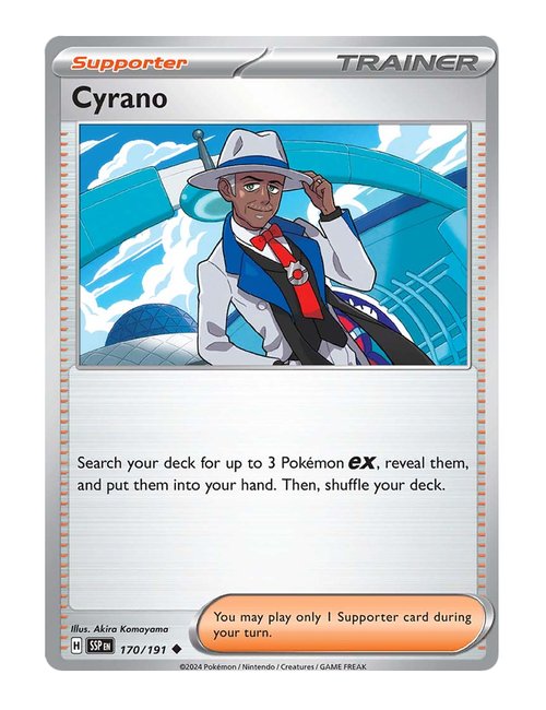 Cyrano #170/191 Reverse Holo - Surging Sparks