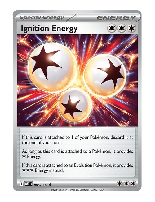 Ignition Energy #086/130 - White Flare