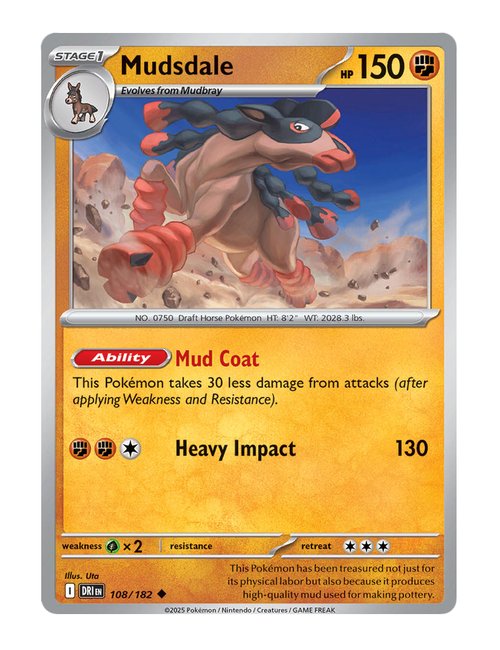 Mudsdale #108/182 - Destined Rivals