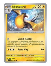 Kilowattrel #022/091 Reverse Holo - Paldean Fates