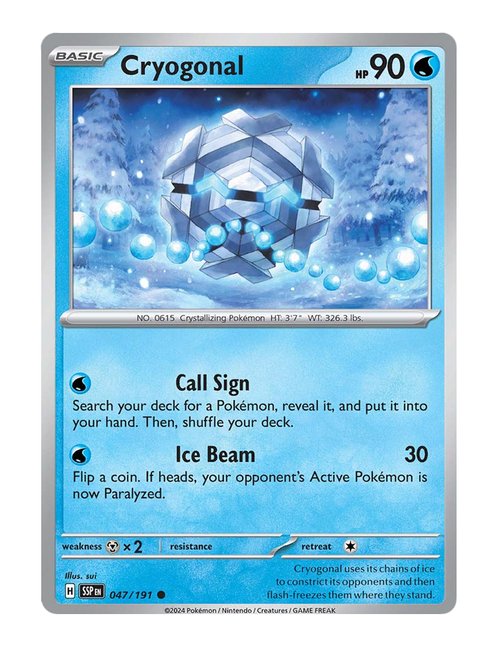 Cryogonal #047/191 - Holiday Calendar Surging Sparks