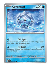 Cryogonal #47/191 Reverse Holo - Surging Sparks