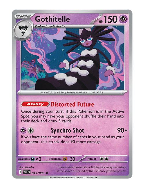 Gothitelle #043/130 - White Flare