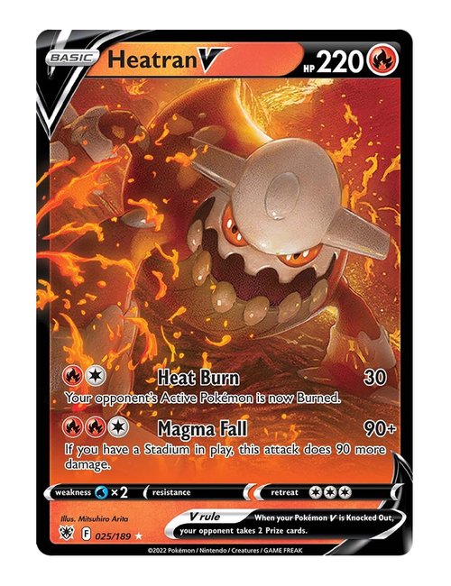 Heatran V #025/189 - Astral Radiance