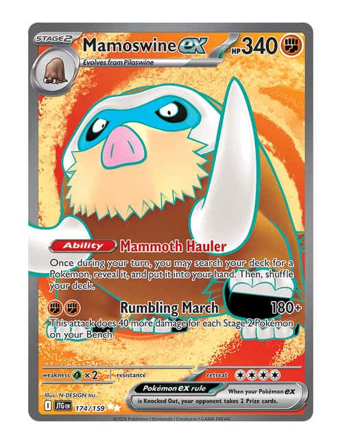 Mamoswine ex #174/150 - Journey Together