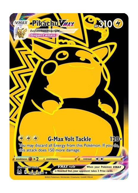 Pikachu VMAX #TG29/196 - Lost Origin