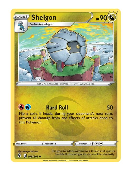 Shelgon #108/203 - Evolving Skies